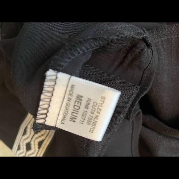 Gibson Black and White sleeveless size M NWOT - Picture 5 of 6